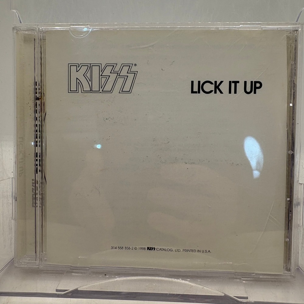 KISS Lick It Up CD 1998 Remaster Mercury Records 314 558 858-2 Hard Rock Music